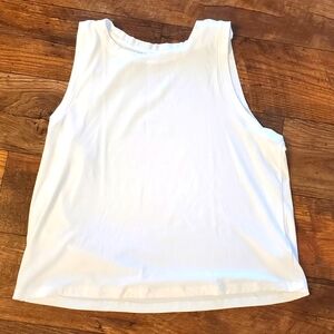 Beyong Yoga white tank top size large